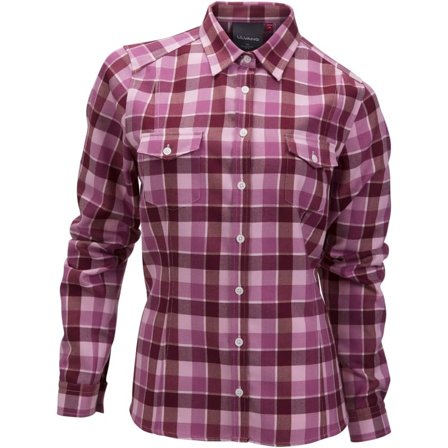 Ulvang Gjende Wool Shirt Women's Women long-sleeved shirts Red XS