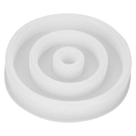 Silikon Läppstiftsbox Form DIY Cirkulär Läppstiftsförvaring Organizer Hållare Form för Att Göra Box