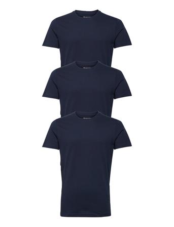 Slhcormac Ss O-Neck Tee M 3 Pack Blue Selected Homme
