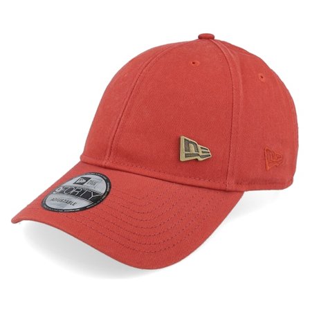 New Era - Orange unconstructed Keps - Ne Pin 9FORTY Copper Adjustable @ Hatstore