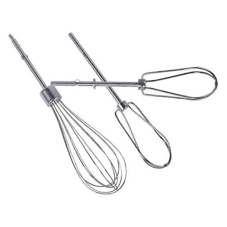 W10490648 & KHMPW Piskeris Kompatible med KitchenAid Håndmixer Tilbehør, Pisk Turbo Piskeris, Cr