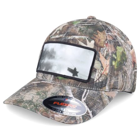 Hunter - Camo flexfit Cap - Fishing Boat Timber Kanati Camo Pattern Flexfit @ Hatstore