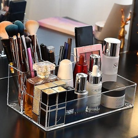 Plastförvaring för smink, badrum, kosmetika