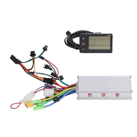 Motor Brushless Controller med S866 LCD Display Panel Kit til Elcykel Scooter 36V 48V 500W 28A
