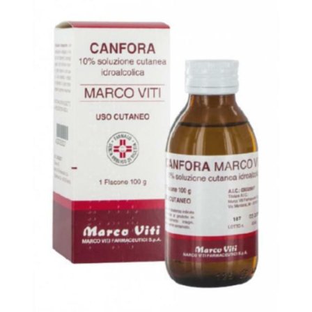 Canfora Marco Viti 10% Soluzione Cutanea 100g