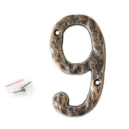 Numero-ovikilven osoitenumerot 0-9 9 9