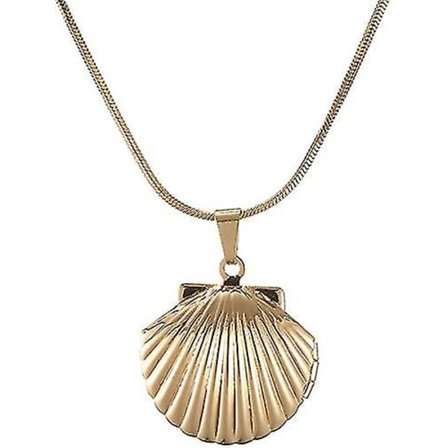 Eashell Halskæde med Vedhæng til Kvinder og Piger, Nautisk Strandskalstil, Justerbar Kæde Choker Vedhæng Halskæder Smykker