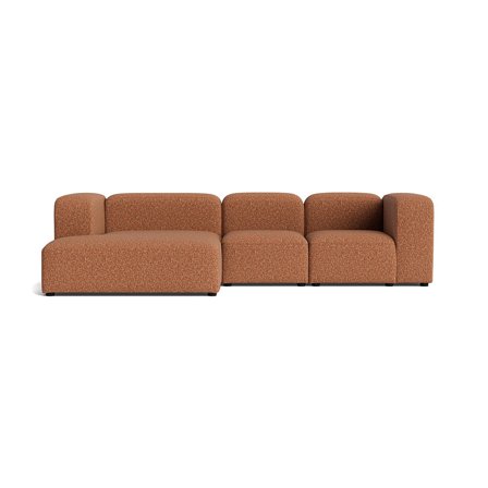 Milo Chaiselongue-Sofa, links | 300 cm