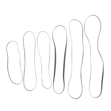 6 stk. platespillere reim vinyl platespiller reim 45 platespiller adapter