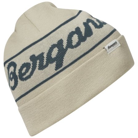 Bergans Bergans Logo Beanie Women beanies Beige ONESIZE