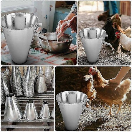 Stort verktyg för slakt av fjäderfä tillverkat av stål