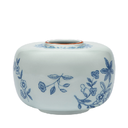 Rörstrand Ostindia Vas 130X90Mm Dekoration Blå 128x94 mm