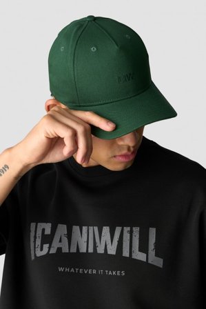 ICANIWILL - Cotton Cap Army - Dames - sportkleding van ICIW