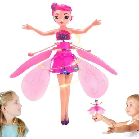 Flygende alvedukke, USB Sky Dancer - Rosa