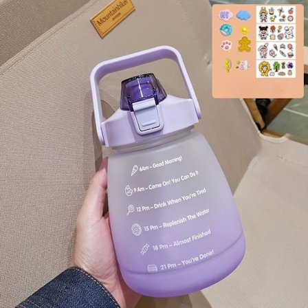 vesipullo iso urheilu oljilla juomapullo 1,1L