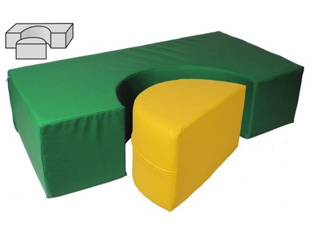 Mjuka klossar, 2/fp - Lyreco - Skola och förskola - Lekmaterial - Lekkuddar