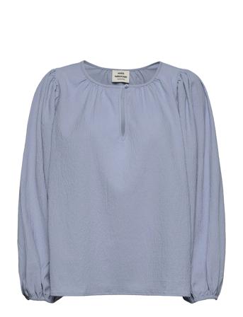 Recy Seersucker Bellamy Blue Mads Nørgaard