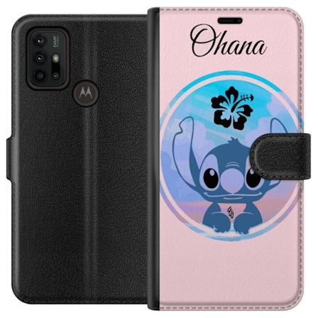 Motorola Moto G30 Lompakkokotelo Stitch Ohana