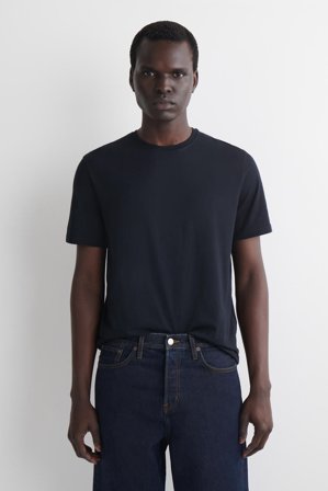 COS Men's 3 Pack Cotton Crew-Neck T-Shirts