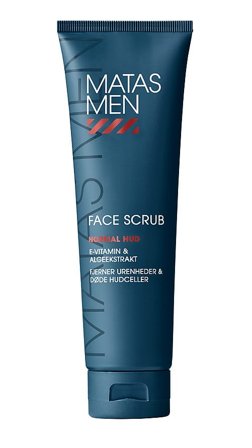 3 for 2 - Matas Striber Men Face Scrub til Normal Hud 150 ml, Mænd, Ansigtspleje, Masker