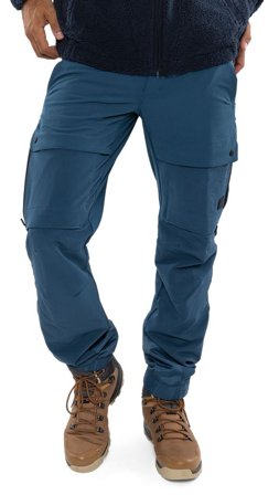 Arbetsbyxor Fristads Outdoor Herr Helium friluftsbyxor stretch, Blå Arbetskläder