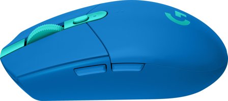 Logitech G G305 - mus - 2.4 GHz - blå