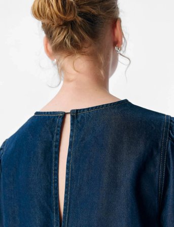 Object Objframe Re L/S Top Div - Blue - 40