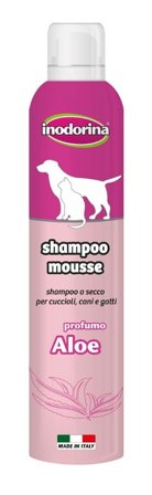 Inodorina Shampoo Mousse All'Aloe Per Cani/Gatti 300ml