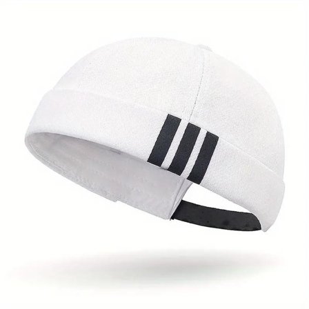 Kantløs Hue Sømand Fisker Uden Skygge Oprullet Kant Havnehue Casual Skull Caps Til Kvinder Mænd