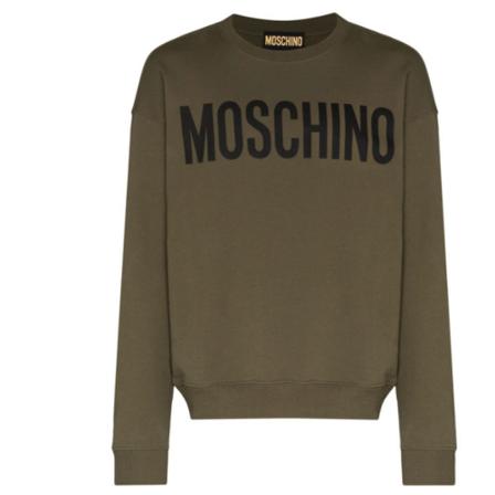 Moschino - Tröjor - Grön - Herr - Storlek: Xl, Herr, Storlek: XL