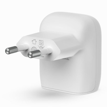 Belkin BoostCharge strømadapter - PPS-teknologi - 24 pin USB-C - 20 watt