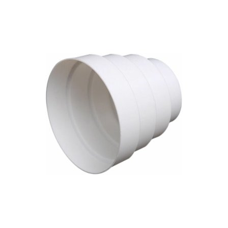 Rund universell reducer för 80-120 mm diameter ventilationssystem -Kanal