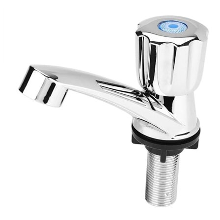 ABS Plast Vandhane til Koldt Vand til Badeværelse, Vask og Håndvask (G1/2 Ventil)..DEBUNS