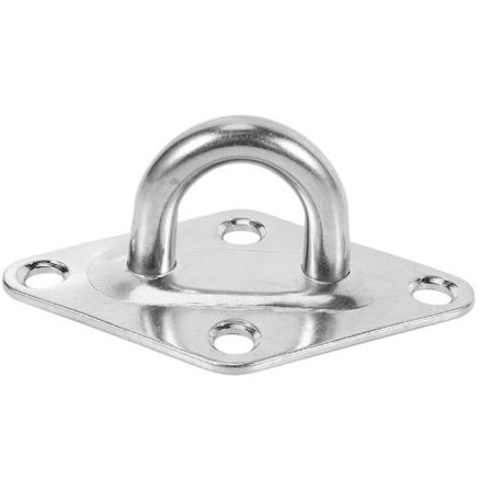 304 Rustfritt Stål 10mm Tykkelse Seil Seilet Pad Øye Flat Båt Rigging