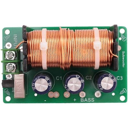 Delningsfilter för Subwoofer Subwooferfrekvens Högtalardelningsfilter