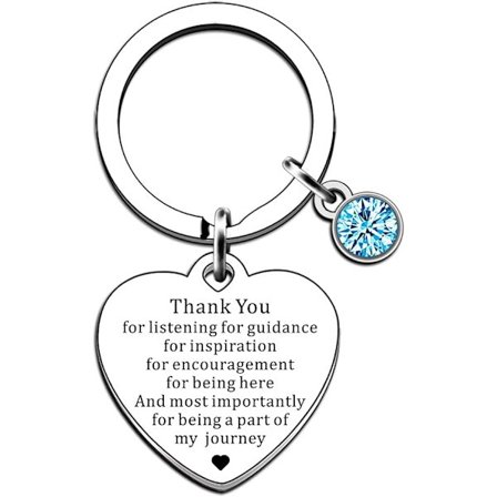 Kiitoslahja Arvostuksen lahja Kiitos ohjauksesta Avaimenperä Tuki lahjat Opettajan lahjat Avaimenperä