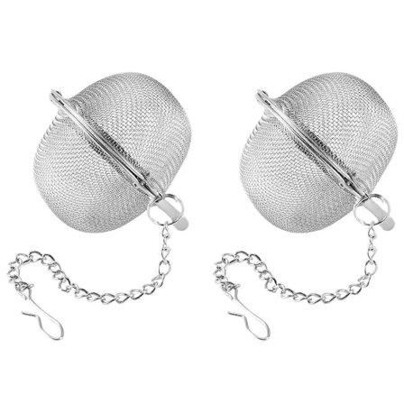 2 STK Praktisk te-kugle, Te Krydderi Infusionsfilter