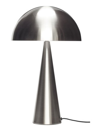 Hübsch Mush Bordlampe - Silver - H50CM