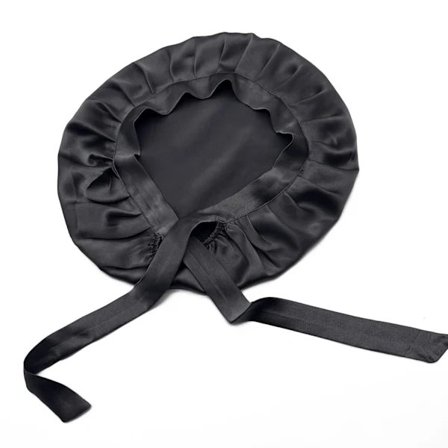 Silkelue for søvn - Beskytter håret mens du sover
