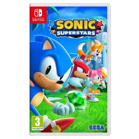 Platformspil - Sonic - Sonic Superstars - Nintendo Switch - 2D Eventyr - Emerald Powers