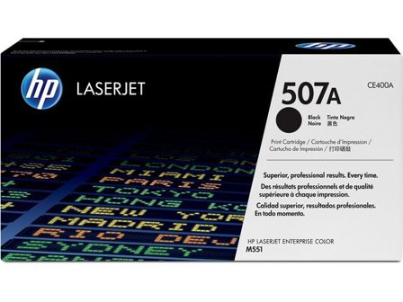 HP 507A - Svart - original - LaserJet - tonerpatron (CE400A) - for LaserJet Enterprise MFP M575; LaserJet Enterprise Flow MFP M575; LaserJet Pro MFP