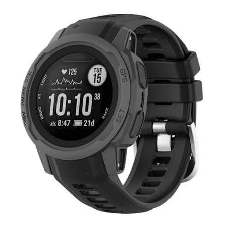 Garmin Instinct 2S Klockarmband i Silikon - Svart