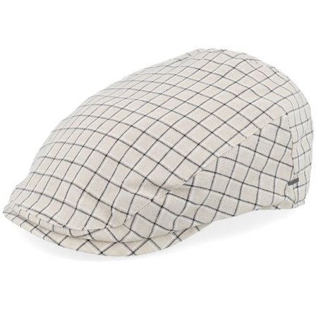 Bailey - Beige flatcap Keps - Liam Beige Flat Cap @ Hatstore