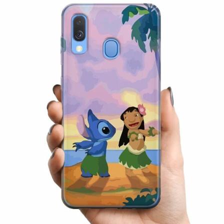 Samsung Galaxy A40 Tpu Mobilskal Lilo And Stitch