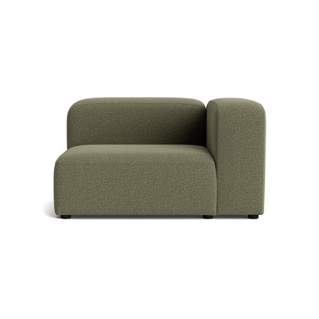 Milo XL hjørnemodul, højrevendt - Nordic Grøn - 100x130x72 - Sofa