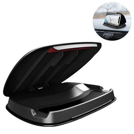 Mobiltelefonhållare för bilen, Mobiltelefonhållare för bil, Smartphone Dashboard Bilhållare med halkskydd, Kompatibel med alla 3-7 tums enheter