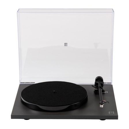 Rega Planar 1 Plus Matt Carbon Levysoitin - Musta