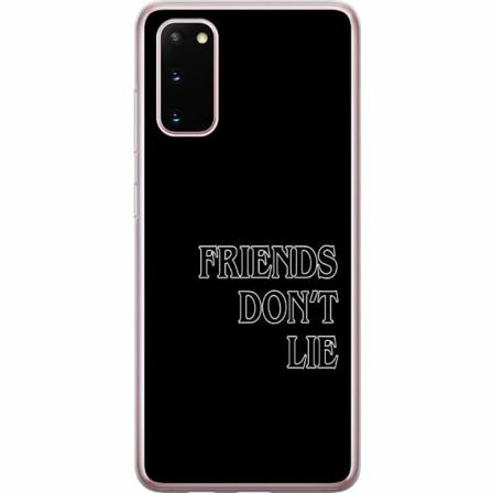 Samsung Galaxy S20 Genomskinligt Skal Stranger Things