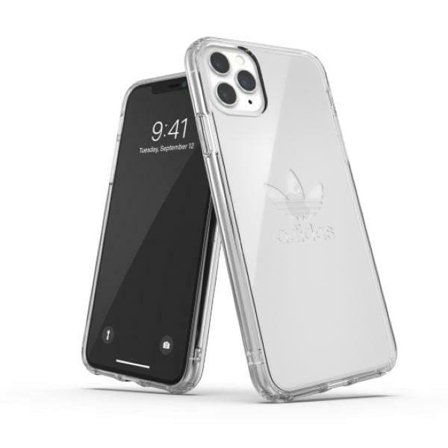 Adidas OR PC Case iso logo iPhone 11 Pro - läpinäkyvä - läpinäkyvä