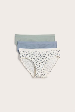 Kappahl | Brieftrosor 3-pack | Vit